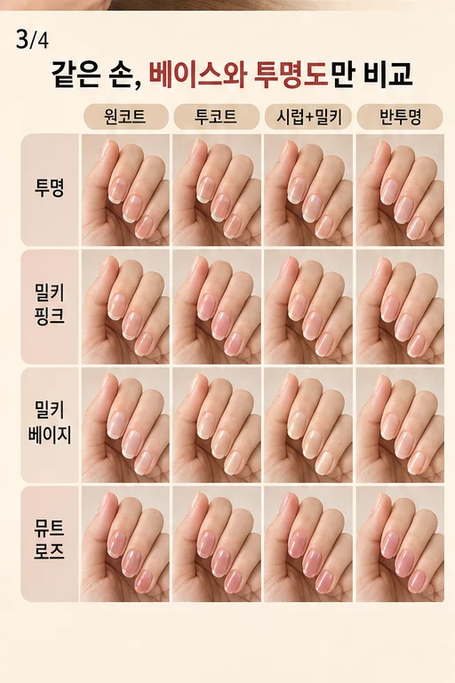 시럽 네일 손끝 붉어 보임, 결제할 때 손만 더 지저분해 보였다면 실사 미미 비교 3컷