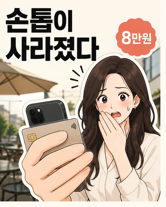 2026 피치 누드 시럽 네일 손톱 경계, 8만원 결제했는데 야외 사진에서 손톱이 사라져 바로 다시 받고 싶다면 미미 웹툰 1컷